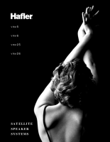 Hafler VRM-5-VRM-6-VRM-25-VRM-26 - Owners Manual 